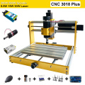 Brand new 3018 Plus Laser Engraving Machine DIY Desktop Laser Engraver 5.5W - 30W Power With High Power Spindle CNC Wood Routers