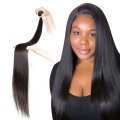 30 Inch Straight Human Hair bundles Brazilian virgin remy Hair Extension 1 3 4 Bundle Deals Human Hair Weave Straight Bundles