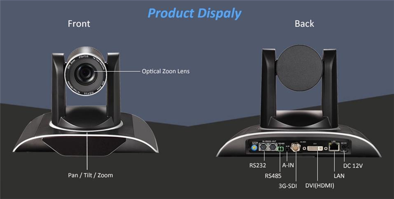 2020 New 20x Zoom PTZ NDI HX Camera Full HD 1080P 60fps SDI USB HDMI NDI | HX 4.0 IP Wifi Camera Video Conference System Camera