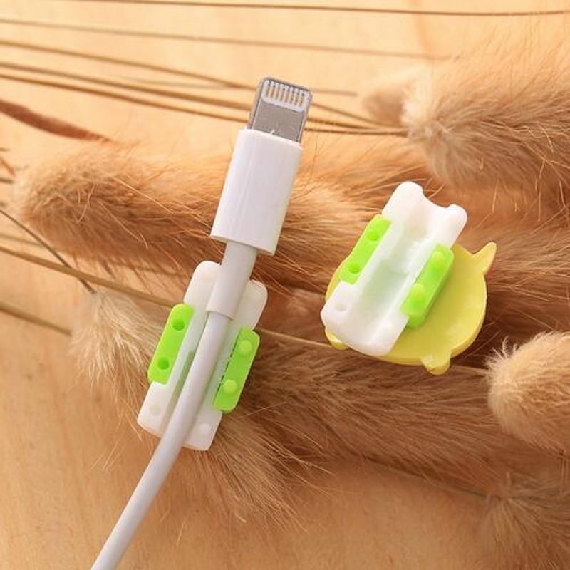 Cute Cartoon Phone USB cable protector for iphone cable chompers cord animal bite charger wire holder organizer protection