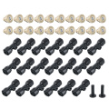 42pcs Misting Nozzles Kit Outdoor Patio Cooling Misting System Fog Nozzles Garden Water Mister Accessories Set