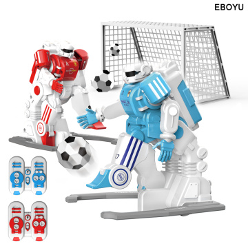 2pcs * EBOYU 1902B 2.4GHz RC Football Robot Toy Fun Sport Ball Games Two RC Soccer Robots Toys for Kids RC Robot