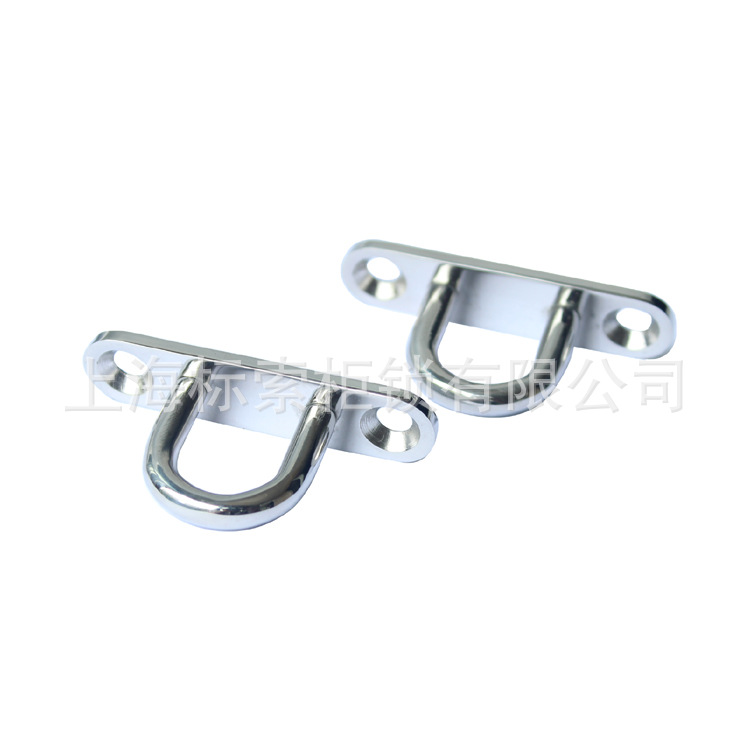 304 stainless steel hooks, trailer, car, household hoisting, no welding point, mirror surface handling rings