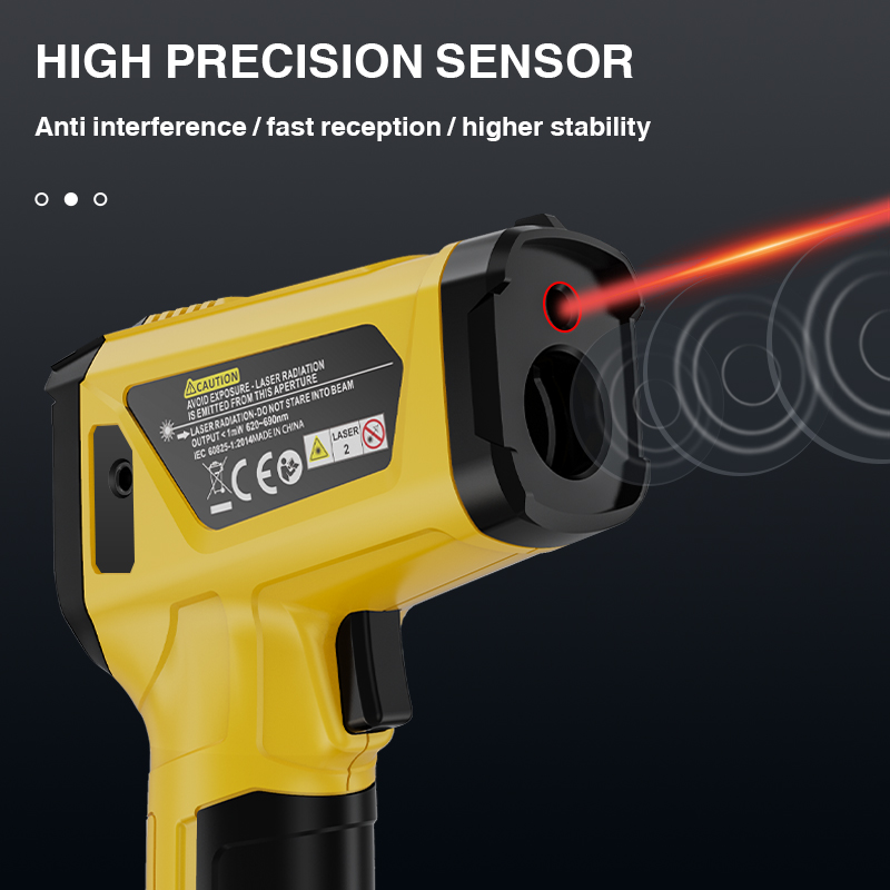 Digital Infrared Thermometer Non Contact Laser IR Temperature LCD Display Gun Pyrometer Tester Aquarium Temperature Instruments