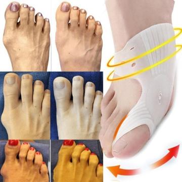 1 Pair Corrector Toe Protector Silicone Bunion Thumb and Prevent Nail Foot Tools Products Care Valgus Finger Separators D5A9