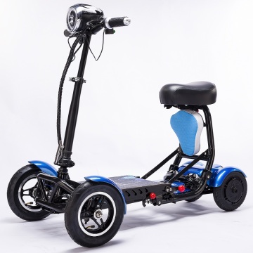 2020 Four wheel two seat mobility folding electric bicycle scooter mini smart kids folding electric scooters bike for adult