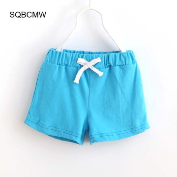 2020 Hot Sale Kids summer Trousers for baby boys shorts children pants candy solid colors beach