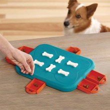 Pet Dog Toy Leaking Food Box Interactive Puzzle Game Puppy Dog Toys Educational Feeder Toys For Small Large Dogs Pet Supplies