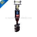 mini excavator fence post pile driver SC4500 for photovoltaic mounting system