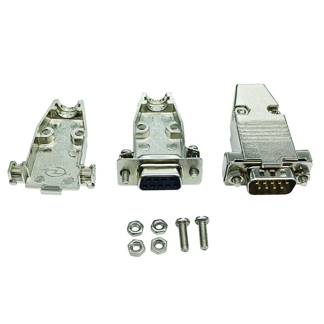 9 pin d-sub metal hood 4