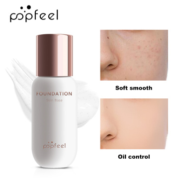 POPFEEL 30ml Concealer Makeup Face Foundation Color Changing Liquid Foundation Oil-control maquillaje Profesional Base Cream