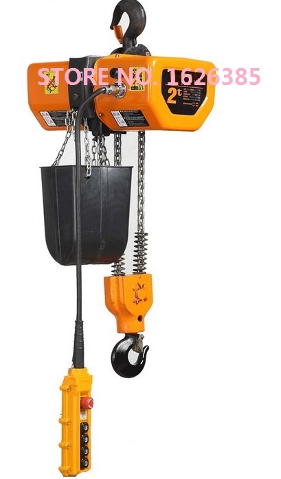 0.5T-5TX4M HHDBC series Electric chain hoist 380V 50HZ 3-phase electric lifting crane chain lifting sling block CE certificated