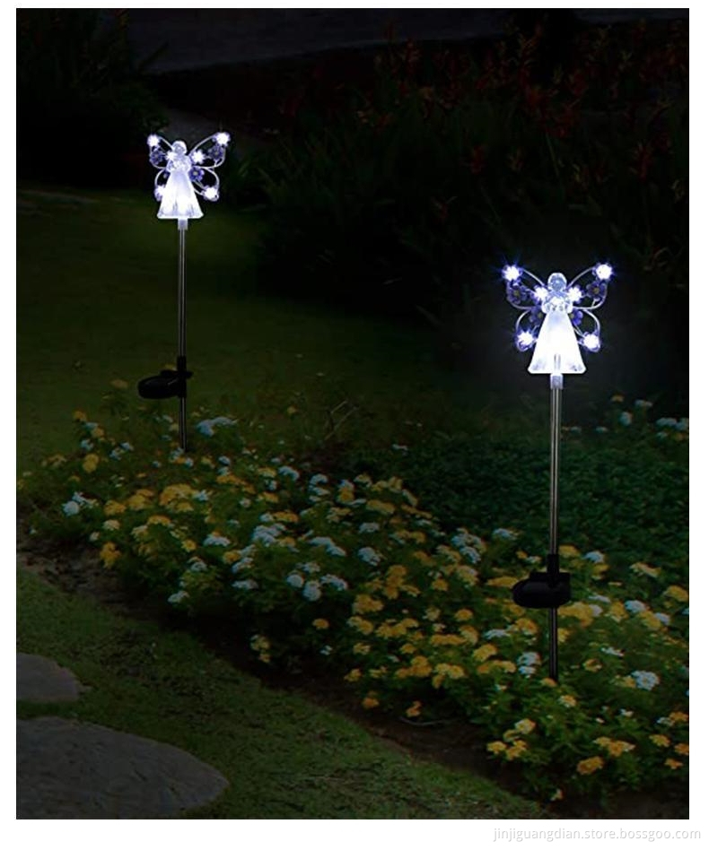 Outdoor Angel Shaped Garden Lamp