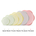 6pcs Silicone Cover Stretch Lids Reusable Airtight Food Wrap Covers Keeping Fresh Cover Kitchen Cooking Cookware Tool Accessory