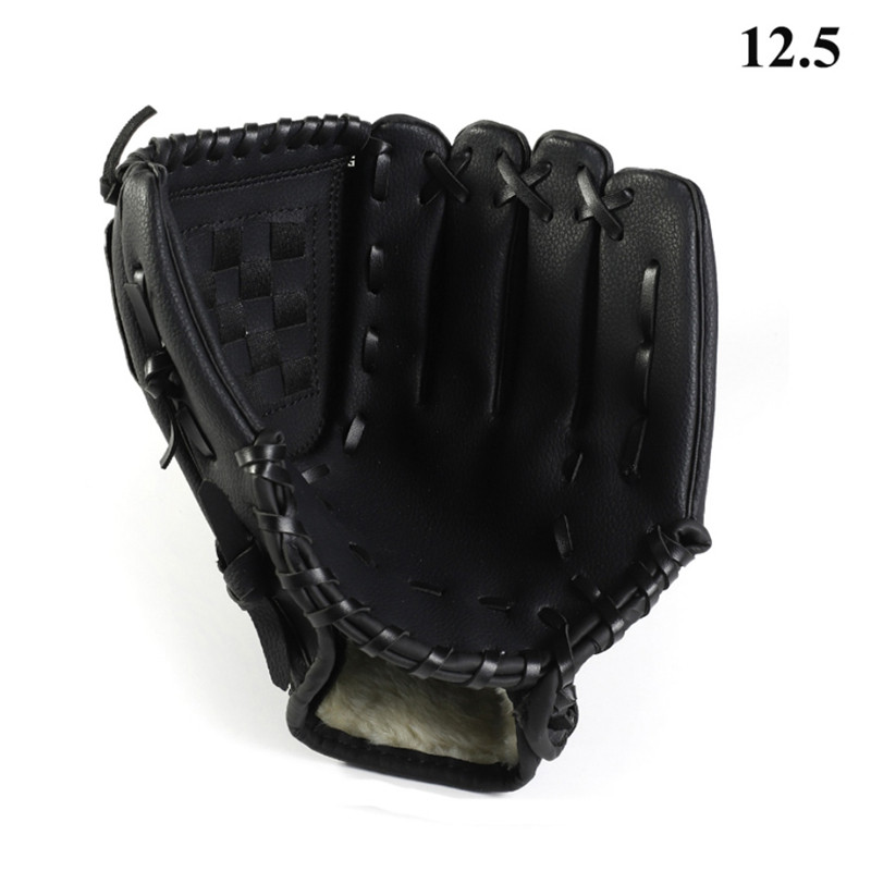 Outdoor Sports Baseball Glove Softball Practice Equipment Brown Blue Black Adult Man Woman Kids Left Hand Train Baseball Gloves