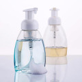 250ml Clear Foaming Bottle Liquid Soap Whipped Mousse Points Bottling Shampoo Lotion Shower Gel Foam Pump Bottles #T2P