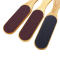 1pc Double Sides Foot File Foot Rasp Pedicure Tools Feet Dead Skin Callus Remover Sandpaper Wooden Handle Foot Care