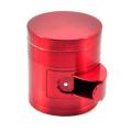 High Quality 63mm Zinc Metal Spice Tobacco Herb Grinder for Smoker As Smoking Accessory 4 Parts Crusher