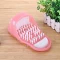 Plastic Feet Massage Slippers Bath Shoes Bath Shower Brush Pumice Stone Foot Scrubber Spa Shower Remove Dead Skin Foot Care Tool