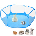 Portable Pet Playpen Outdoor Indoor Game Folding Fence For Small Animals Cage Tent For Rabbits Hamsters Chihuahuas