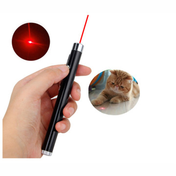 Red Laser Pointer Pen Mini Round Moon Shape Flashlight Focus Torch Lamp Flashlights LED Laser Pen for Cat Chase Training Toys
