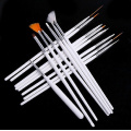 New Nail Art Gel Design Painting Pen Polish Brush Set Nail Beauty Nail Care 15pcs
