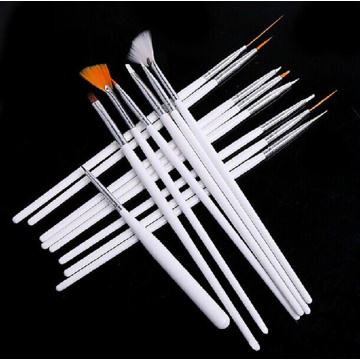 New Nail Art Gel Design Painting Pen Polish Brush Set Nail Beauty Nail Care 15pcs