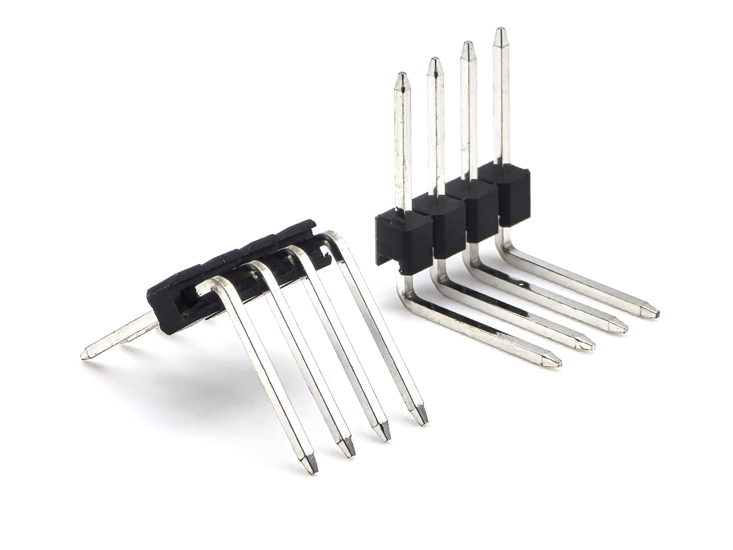 2.54mm Pitch Pin header Connector Single Row Right Angle
