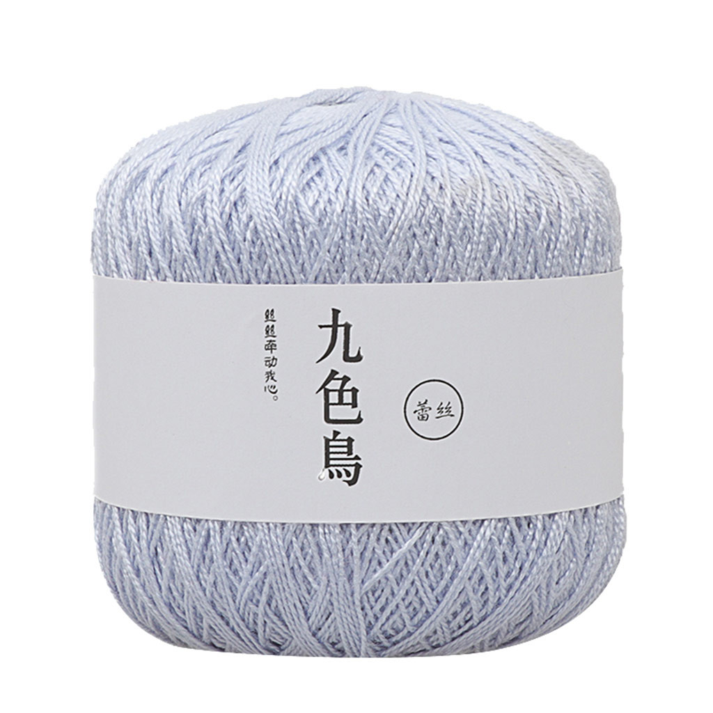 Ball of yarn fashion Lace Thread Diy Woven Cotton Fine Cotton Thread Crochet Yarn 8th Handmade diy woven cotton thread#yl