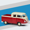 1/36 1963 T1 Van Model Bus Toy Car Alloy Die Cast Pull Back Pickup Toys Vehicle For Children Kids