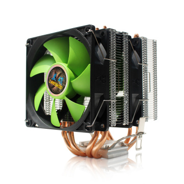 CPU Cooler 4 Direct Contact Heatpipe Dual Tower Cooling Fan Heatsink Radiator for Intel LGA 1150/1151/1155/1156/775/1366 AMD