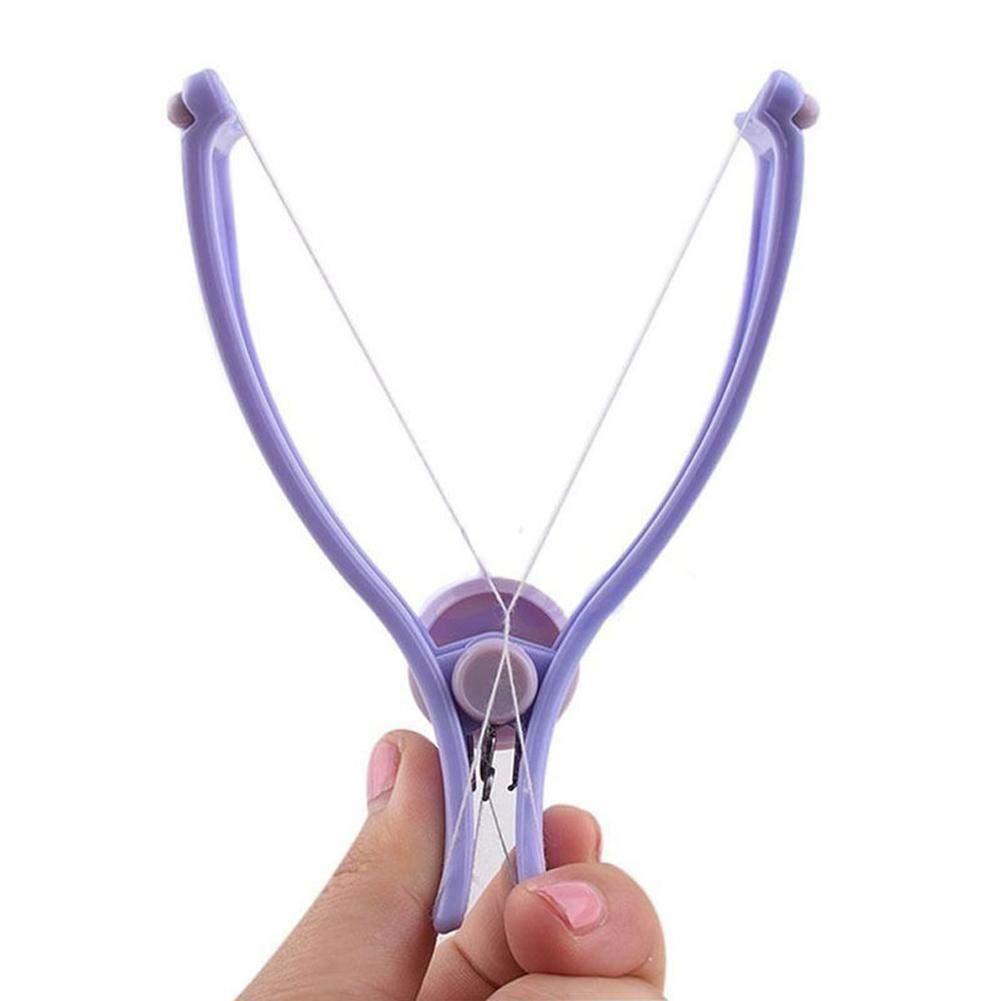 Women Spring Facial Body Hair Remover Threading Epilator Face Defeatherer For Cheeks Eyebrow DIY Makeup Beauty Tool Dropshipping