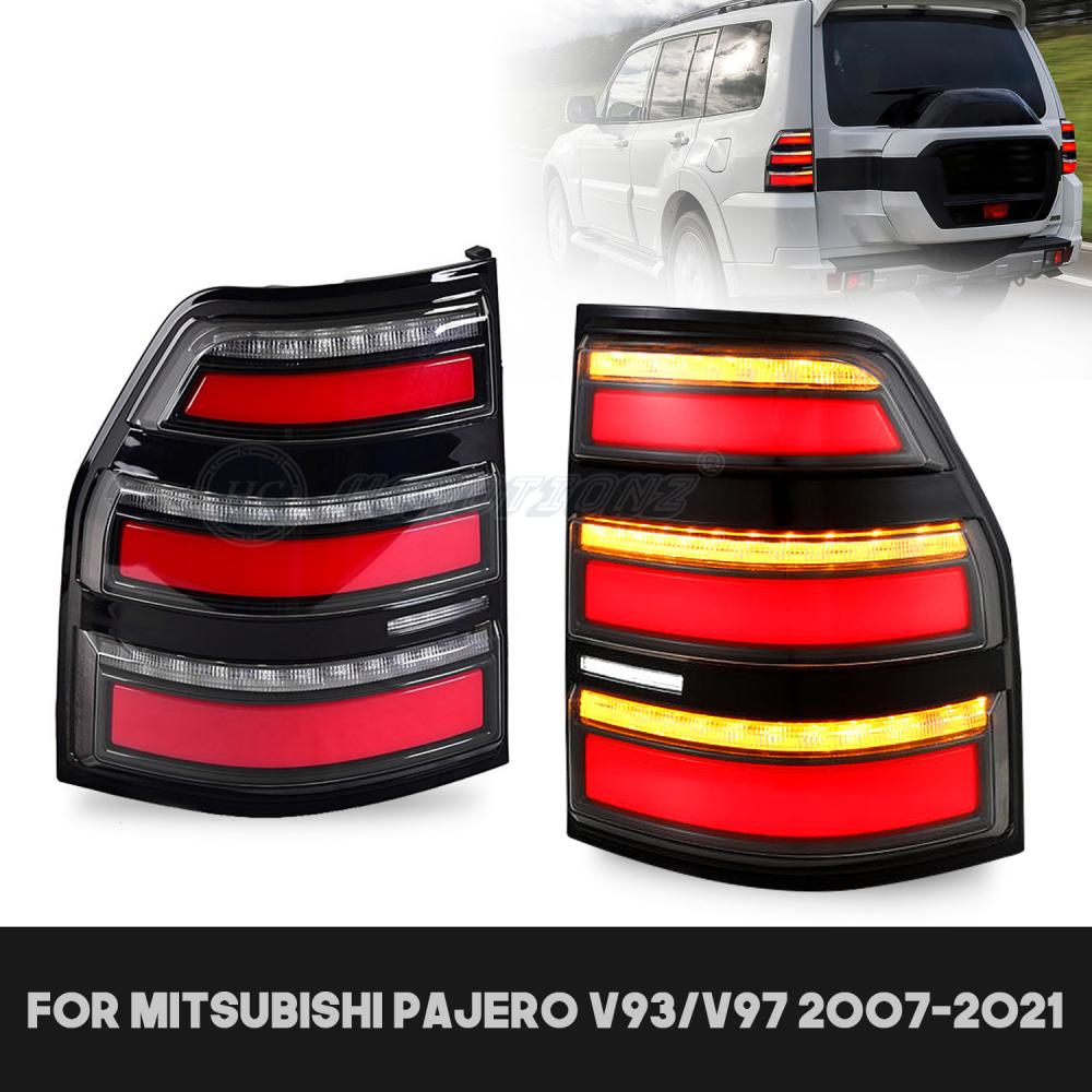 HCMOTIONZ LED Tail Lights For Mitsubishi Pajero V93/V97 Shogun Montero V80 5 Door 2006-2021