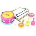 5Pcs Children Drum Trumpet Toy Music Percussion Instrument Band Kit Early Learning Educational Toy Baby Kids Children Gift Set
