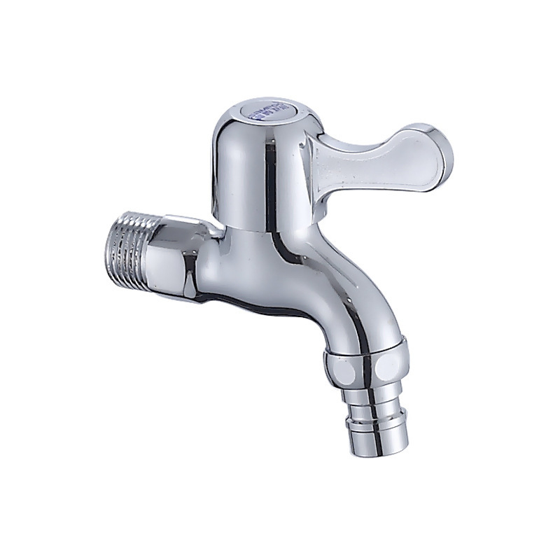 Alloy Bibcocks Water Filter for Washing Machine Washing Machine Copper Core Plastic Mouth Faucet Laundry Room Water-tap