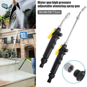 Car High Pressure Water Gun Metal Water Gun Jet Garden Washer Hose Wand Nozzle Sprayer Watering Spray Sprinkler Cleaning Tool