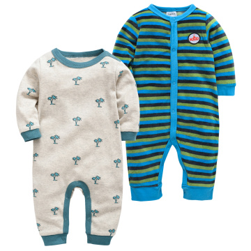 Kavkas Baby Boy Clothes Newborn 2PCS/LOT Cotton Full Sleeve O-Neck 0-12M Baby Girl Clothing Body bebe Overalls Newborn Clothing