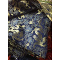 75cm*100cm Thick CHINESE BROCADE FABRIC - DRAGON DESIGN - 100% POLYESTER - WIDTH