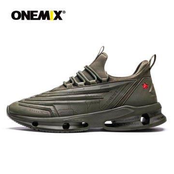 ONEMIX Shoes Women 2020 Spring New Arrival Technology Style Breathable Mesh Men Sneakers Walking Outdoor Sports Running Shoes