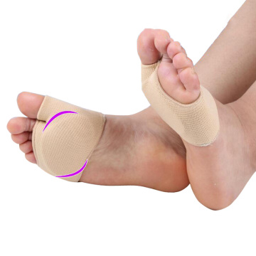 1 Pair Forefoot Pad silicone gel Toes Separator Corns Fasciitis Plantar Massage Cushion Insoles Orthopedic Foot Care Socks