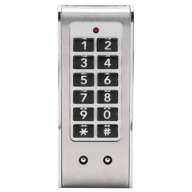 Stainless Steel Panel Digital Electronic Code Door Lock Drawer Combination Lock Bathroom Intelligent Password Smart Lock