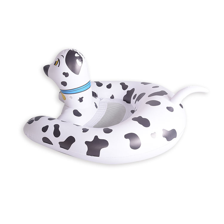 Customize spotty dog adults Inflatable Ride-on pool floats