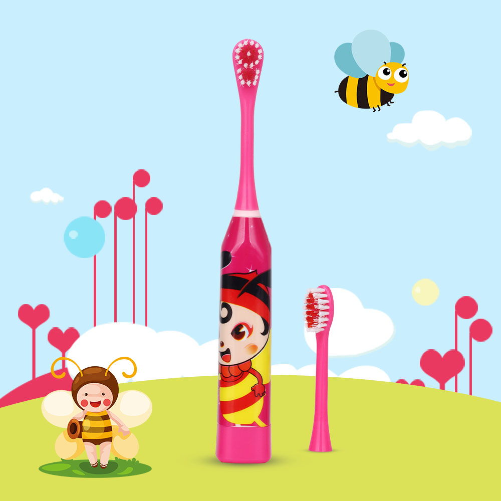 Cartoon Pattern Children Electric Toothbrush Double-sided Tooth Brush Heads Electric Teeth Brush Or Replacement Brush Heads Kids