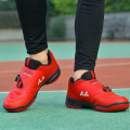 Men Professional Badminton Shoes Size 36-45 Luxury Badminton Sneakers Red Blue Light Weight Tennis Shoes Men Volleyball Wears