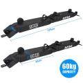 Universal Car Roof Rack Mount Outdoor Rooftop Soft Luggage Carrier Load 60kg Removable Oxford & PVC Auto Cargo Baggage Cross Bar