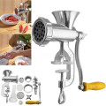 Manual Meat Grinder Hand Operated Beef Noodle Pasta Mincer Sausages Maker Gadgets Aluminum Grinding Machine Kitchen Tools