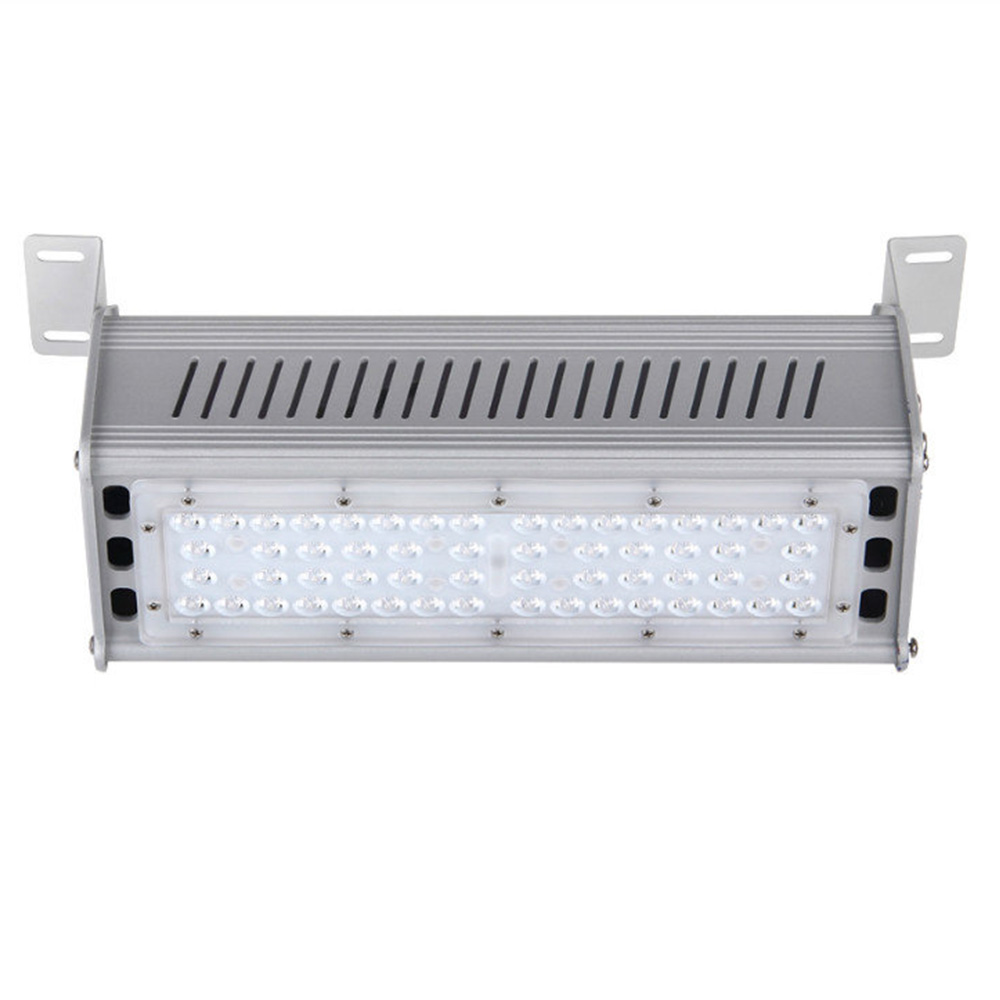 2pcs LED High Bay Linear Lights AC100-277V Ultra Efficient 110 Lumens per Watts - Warehouse Aisle LED Lights high Bay