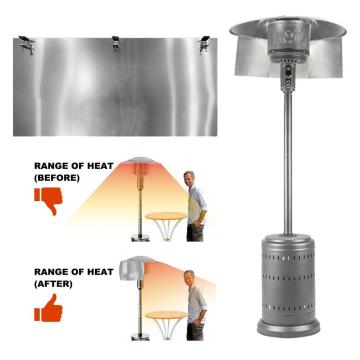 New Outdoor Patio Heaters Heat Focus Reflector Of Propane Terrace Heater And Storage Bag For Storage Convenient Heating Family