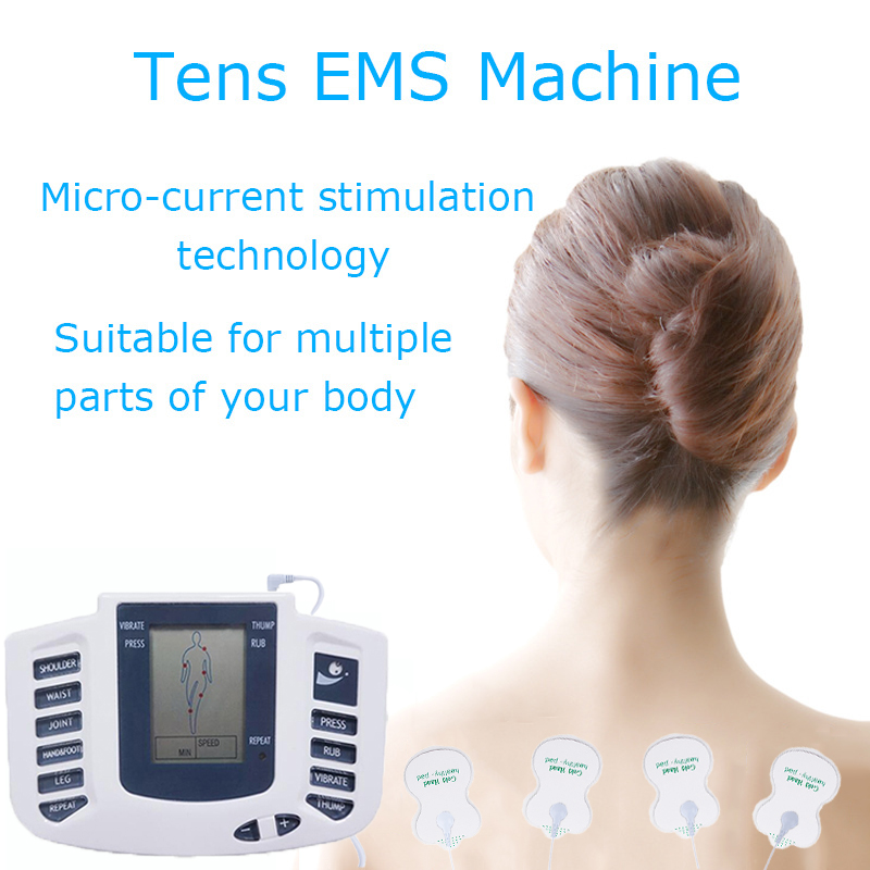 Tlinna New Healthy Care Full Body Tens Acupuncture Electric Therapy Massager Meridian Physiotherapy Massager Apparatus Massager