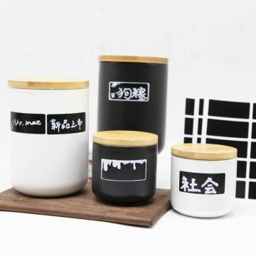 Black floor sticker adhesive vinyl pvc Write label wall decoration private die cut vinyl cork label Bottles of stickers